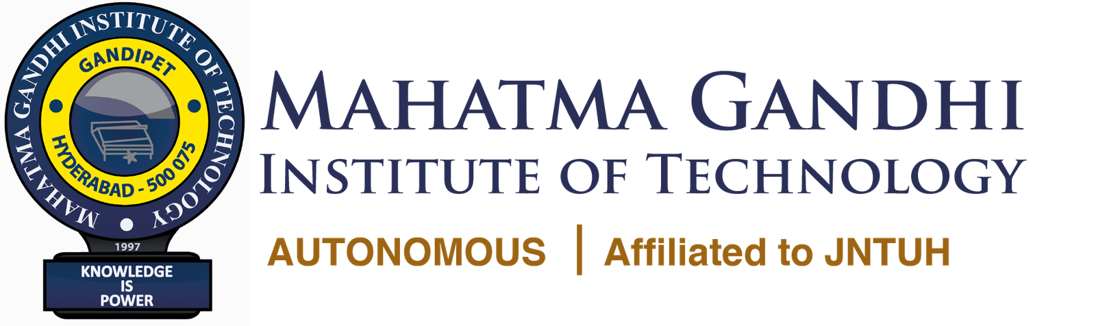 Mahatma Gandhi Institute of Technology logo